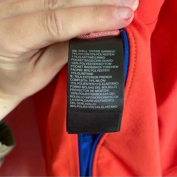 The North Face Summit Series Orange Lightweight Jacket Women’s Zip Up Blue M - Picture 10 of 12